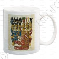 mug-LINIE NASSAU 1750_Wappen der Fürsten zu Nassau von der Jüngern Linie_Luxemburg ()