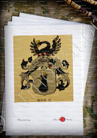 velin-d-Arches-HUG_Wappenbuch der Stadt Basel . B.Meyer Knaus 1880_Schweiz