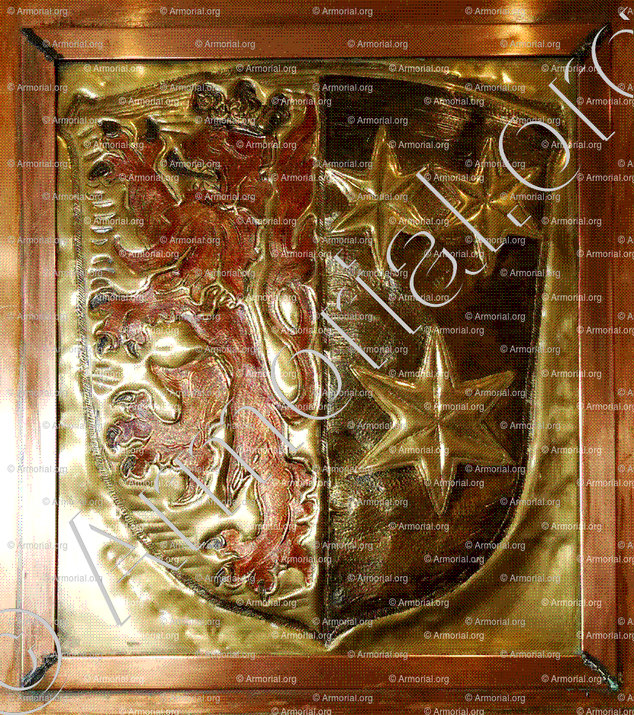 GERRESHEIM_Schumacher in Gerresheim. Wappen Gerresheim_Deutschland