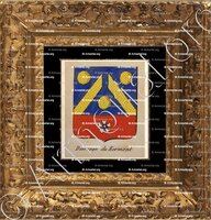 cadre-ancien-or-DAVRANGE DU KERMONT_Noblesse d'Empire._France