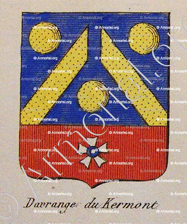 DAVRANGE DU KERMONT_Noblesse d'Empire._France