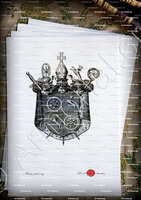 velin-d-Arches-MAYNTZ_wappen des Churfürsten zu Mayntz_Deutschland