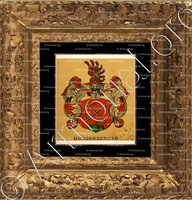 cadre-ancien-or-HUGGENBERGER_Wappenbuch der Stadt Basel . B.Meyer Knaus 1880_Schweiz