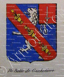 DE BELLE DE GACHETIERE