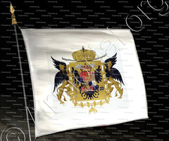 drapeau-RÖMISCH DEUTSCHES REICH WAPPEN von J. 1757_Die Wappen der Deutschen Landesfürsten_Deutschland ()