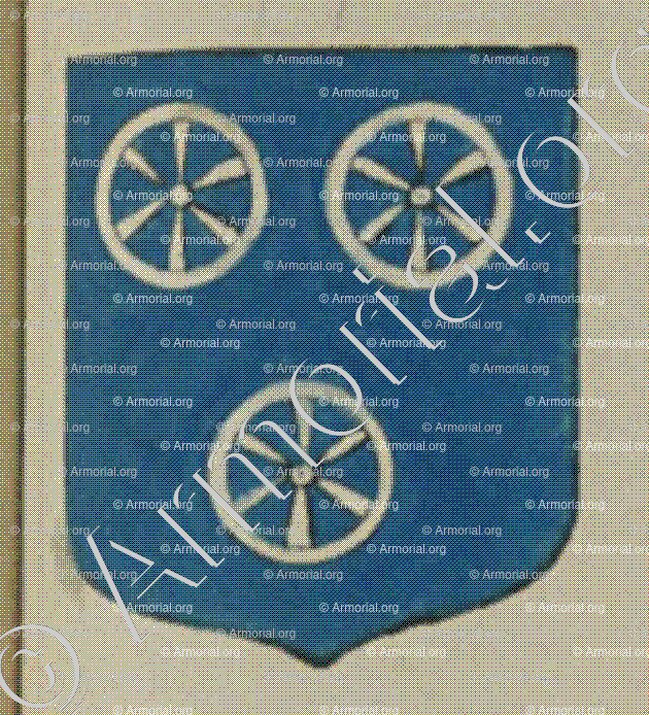 RUEN (Alsace)_Blason enregistré sous le règne de Louis XIV_France 