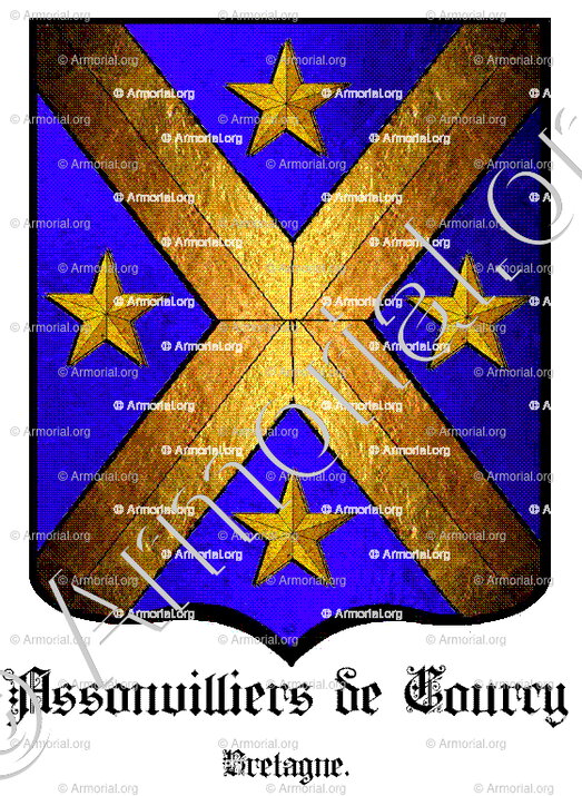 AUSSONVILLIERS de COURCY_Bretagne._France (i)