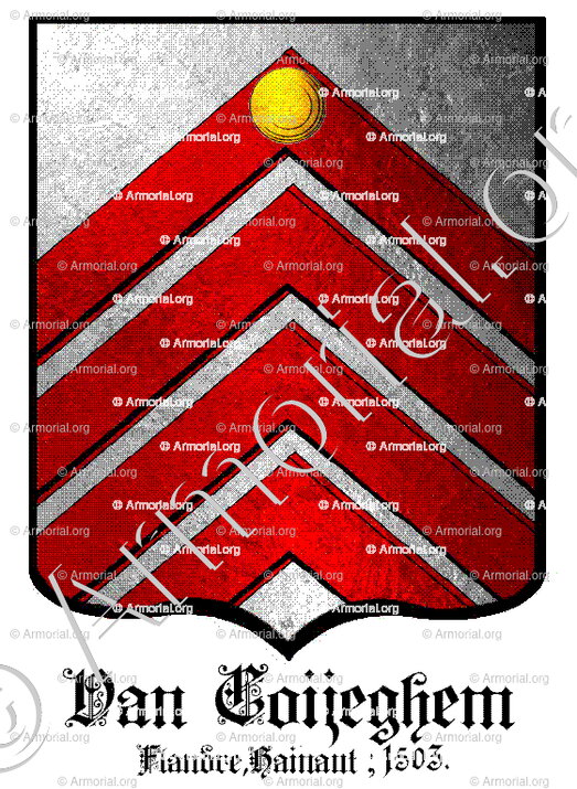 VAN COIJEGHEM_Flandre, Hainaut 1503._Belgique. België (i)