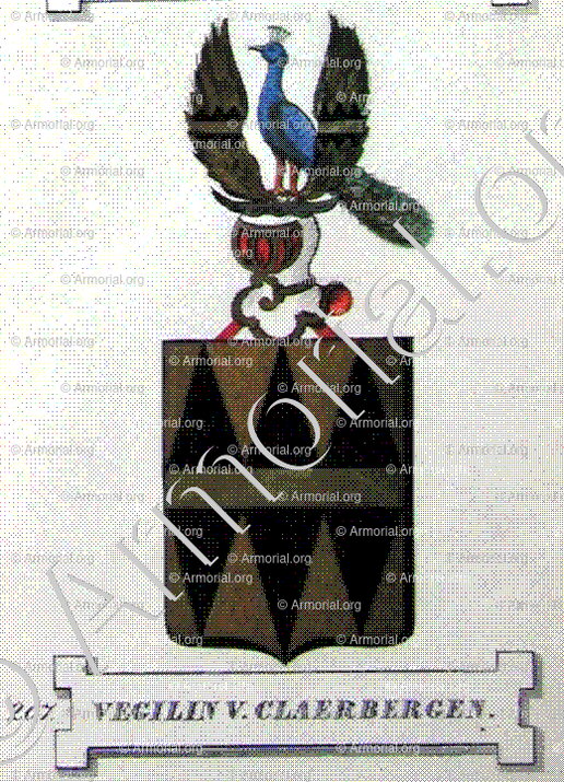 VEGILIN van CLAERBERGEN_Friesland (Stamboek van den Frieschen, 1846)_Nederland