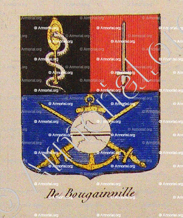 DE BOUGAINVILLE_Noblesse d'Empire._France