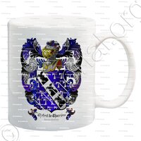 mug-CHABERT de LA CHARRIÈRE_Touraine, Guadeloupe._France ()
