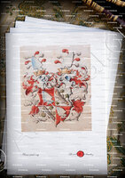 velin-d-Arches-von PFLUG_Familienwappen des Geschlechts_Deutschland