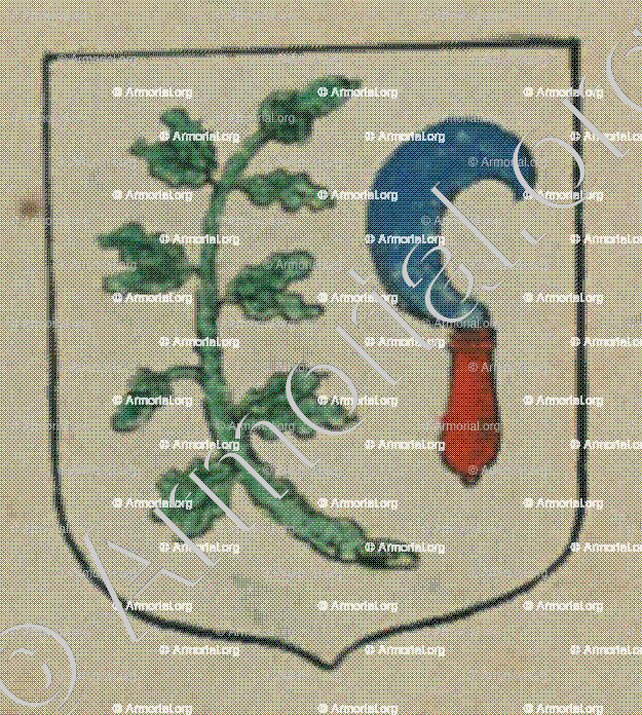 La Communauté d'Offweiller (Offwiller) (Alsace)_Blason enregistré sous le règne de Louis XIV_France 