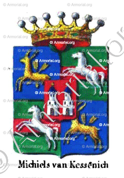 MICHIELS VAN KESSENICH_Armorial royal des Pays-Bas_Europe