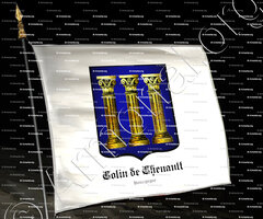 drapeau-COLIN DE CHENAULT_Colin marquis de Chenault. Bourgogne._France (2)