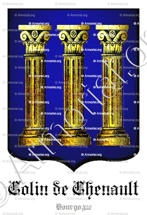 COLIN DE CHENAULT_Colin marquis de Chenault. Bourgogne._France (2)
