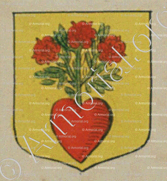 BRECHTVERINS (Alsace)_Blason enregistré sous le règne de Louis XIV_France 