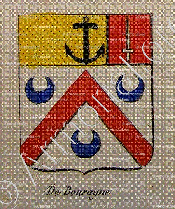 DE BOURAYNE_Noblesse d'Empire._France