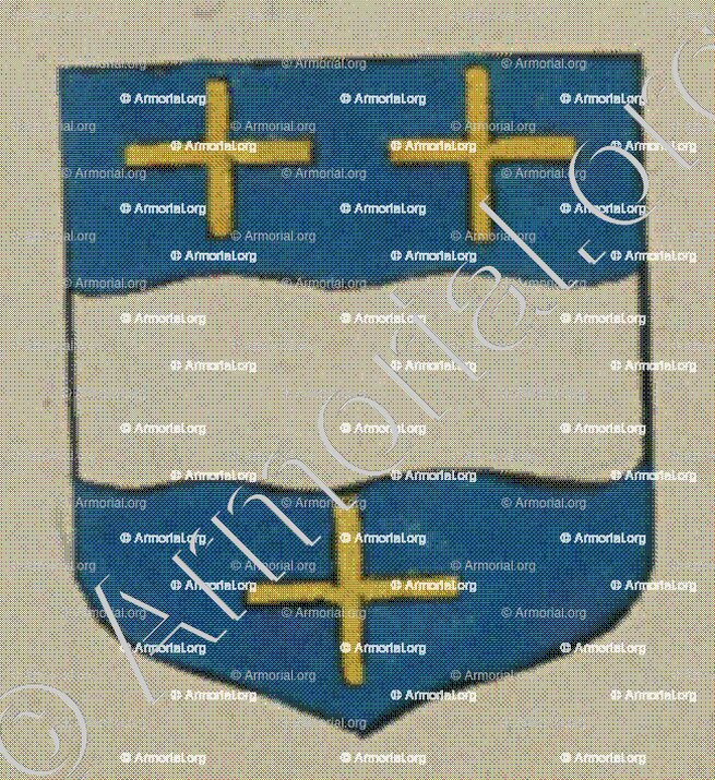 RUSSEL (Alsace)_Blason enregistré sous le règne de Louis XIV_France 