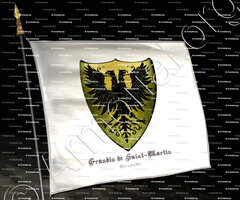 drapeau-GRANDIN de SAINT-MARTIN_Normandie_France