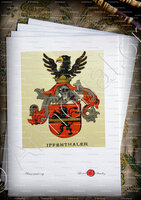 velin-d-Arches-IFFENTHALER_Wappenbuch der Stadt Basel . B.Meyer Knaus 1880_Schweiz