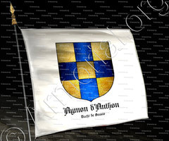 drapeau-AYMON d'ANTHON_Duché de Savoie_(i)