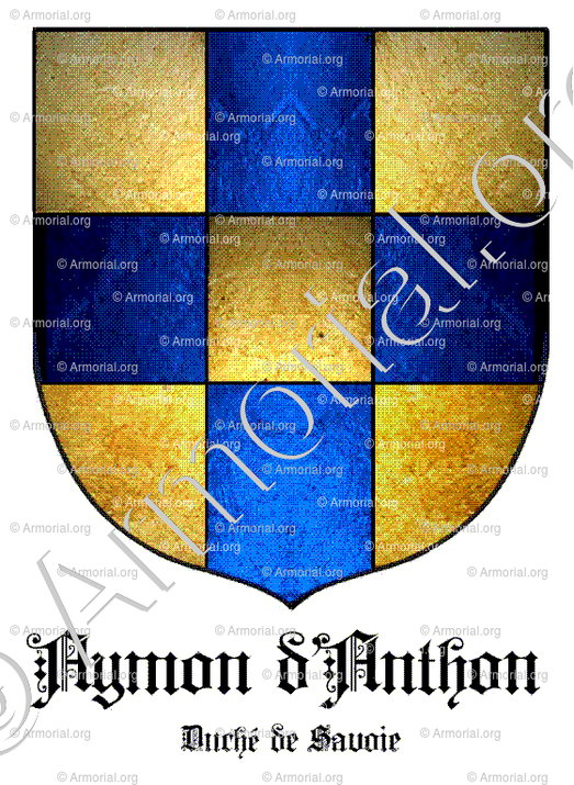 AYMON d'ANTHON_Duché de Savoie_(i)