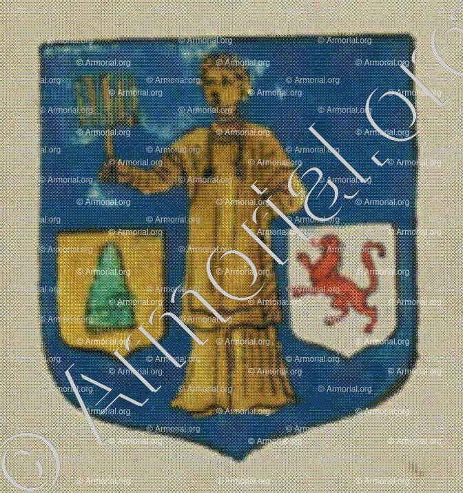 La Communauté du Bourg de Wert (Alsace)_Blason enregistré sous le règne de Louis XIV_France 