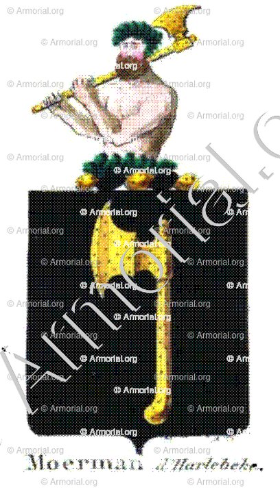 MOEREMAN D'HARLEBEKE_Armorial royal des Pays-Bas_Europe
