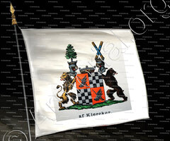 drapeau-af KLERCKER_Livre finlandais des chevaliers et de la noblesse (Jemte, 1889) _Finland