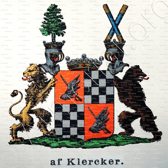 af KLERCKER_Livre finlandais des chevaliers et de la noblesse (Jemte, 1889) _Finland