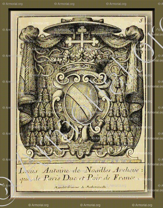 de NOAILLES_Archêque de Paris_France