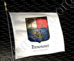 drapeau-DERMONT_Baron de l'Empire, 1808._France (Peinture Lionel Sandoz) (2)