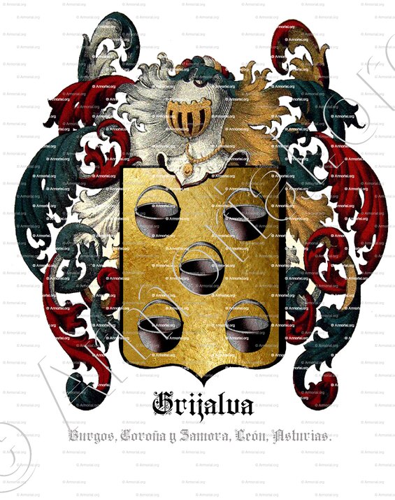 GRIJALVA_Burgos,Coroña y Zamora, León, Asturias_España