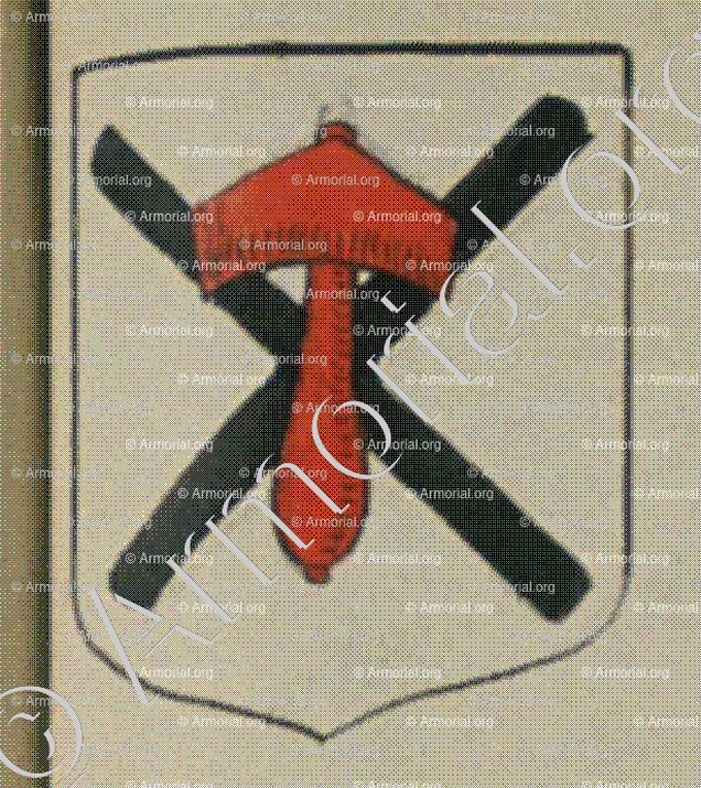 HADDEN (Alsace)_Blason enregistré sous le règne de Louis XIV_France 