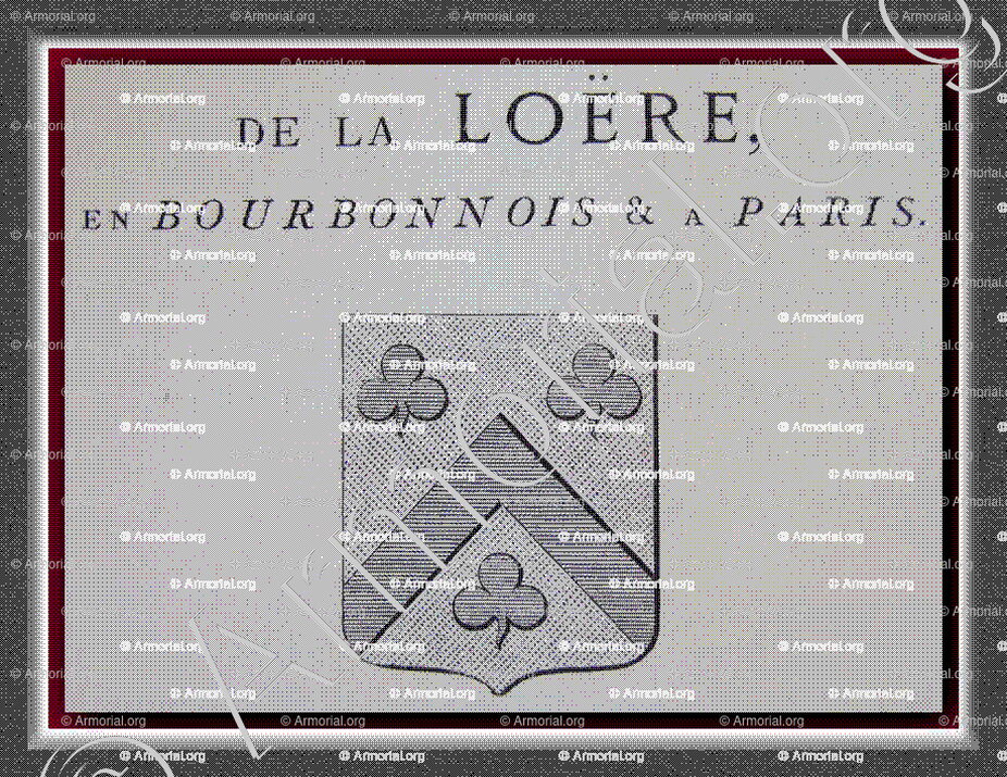DE LA LOËRE_Bourbonnais, Paris_France (i)
