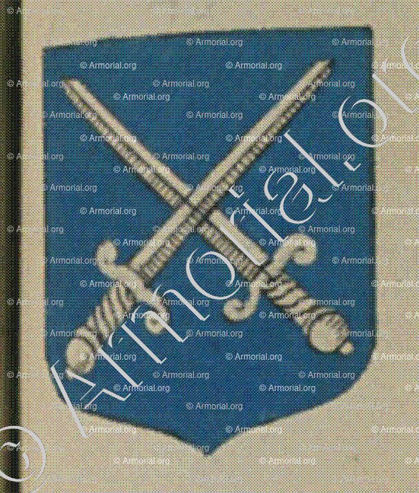 BRETAUD (Alsace)_Blason enregistré sous le règne de Louis XIV_France 