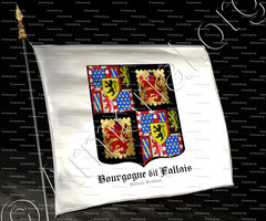 drapeau-BOURGOGNE dit FALLAIS_Holland, Brabant_Nederland, Belgique
