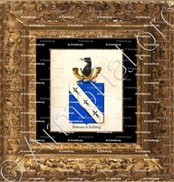 cadre-ancien-or-MOREAU DE BELLAING_Armorial royal des Pays-Bas_Europe