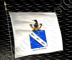 drapeau-MOREAU DE BELLAING_Armorial royal des Pays-Bas_Europe