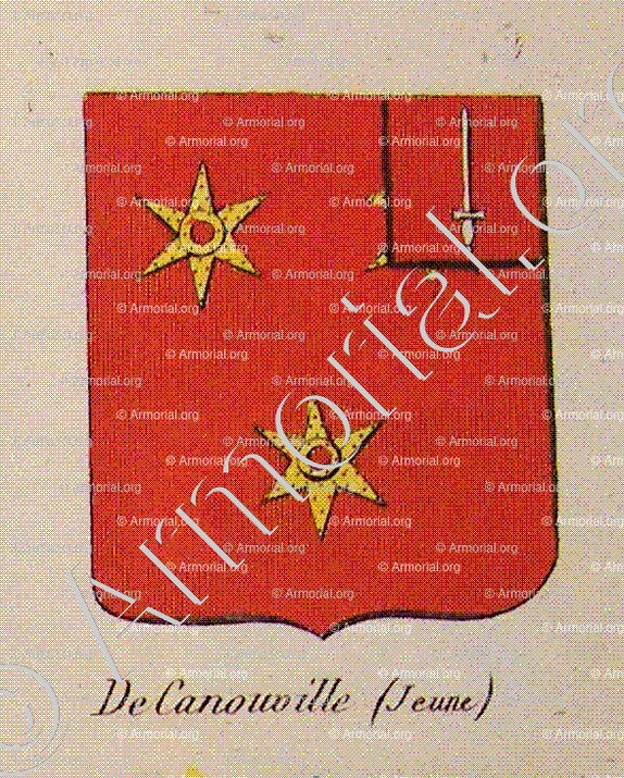 DE CANOUVILLE_Noblesse d'Empire._France(i)