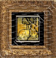 cadre-ancien-or-Le TAILHEMENT du TONIN alias Le TAILLEUR & de VELLARD_Bourbonnais_France