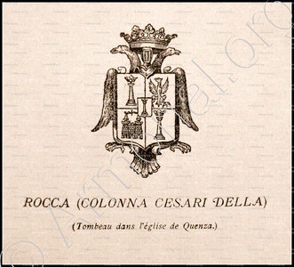 COLONNA CESARI DELLA ROCCA