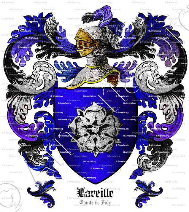 LAREILLE_Comté de Foix, vicomté de Couserans._France .