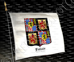drapeau-FALLAIS_Holland, Brabant_Nederland, Belgique