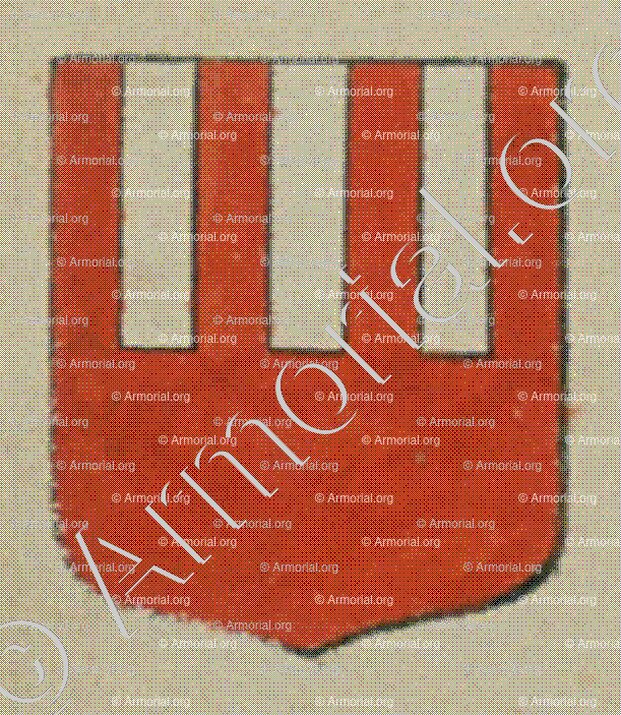 HAFFNER de WASSLENHEIM (Alsace)_Blason enregistré sous le règne de Louis XIV_France 