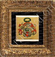 cadre-ancien-or-ISENEGGER_Wappenbuch der Stadt Basel . B.Meyer Knaus 1880_Schweiz