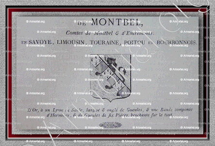 De MONTBEL