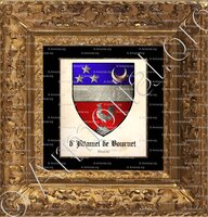 cadre-ancien-or-d'ALLAMEL de BOURNET_Vivarais_France