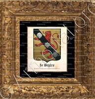 cadre-ancien-or-de SEYTRES_Seigneurs de Caumont, 1633-1792_France +